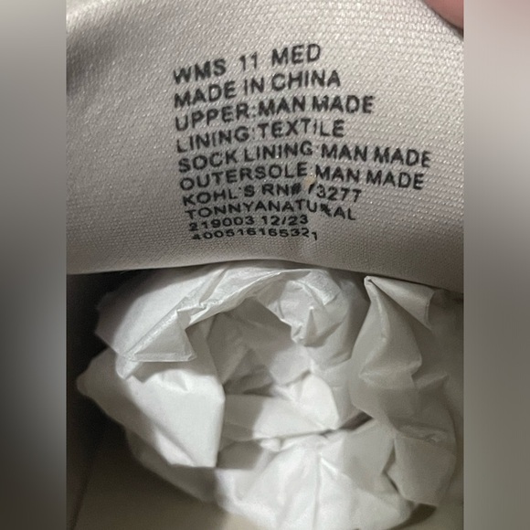 Ortholite women’s Stylish White and Gray Sneakers size 11M New - Picture 10 of 11